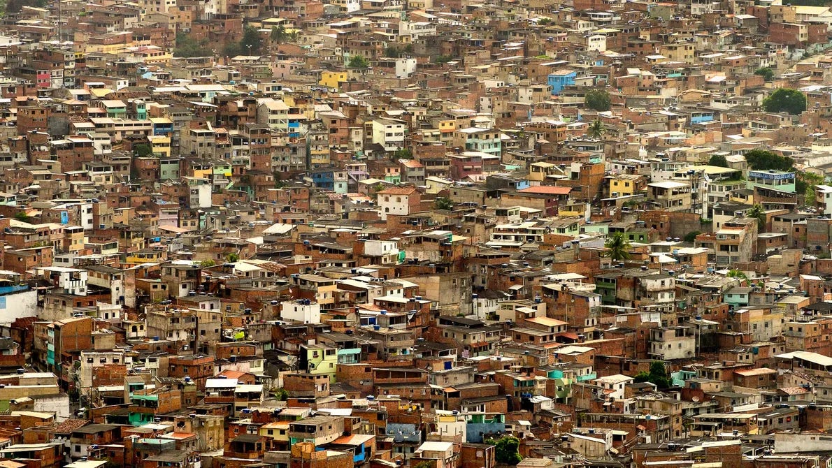 Bairro da Chapada do Rio Vermelho, em Salvador, Bahia.