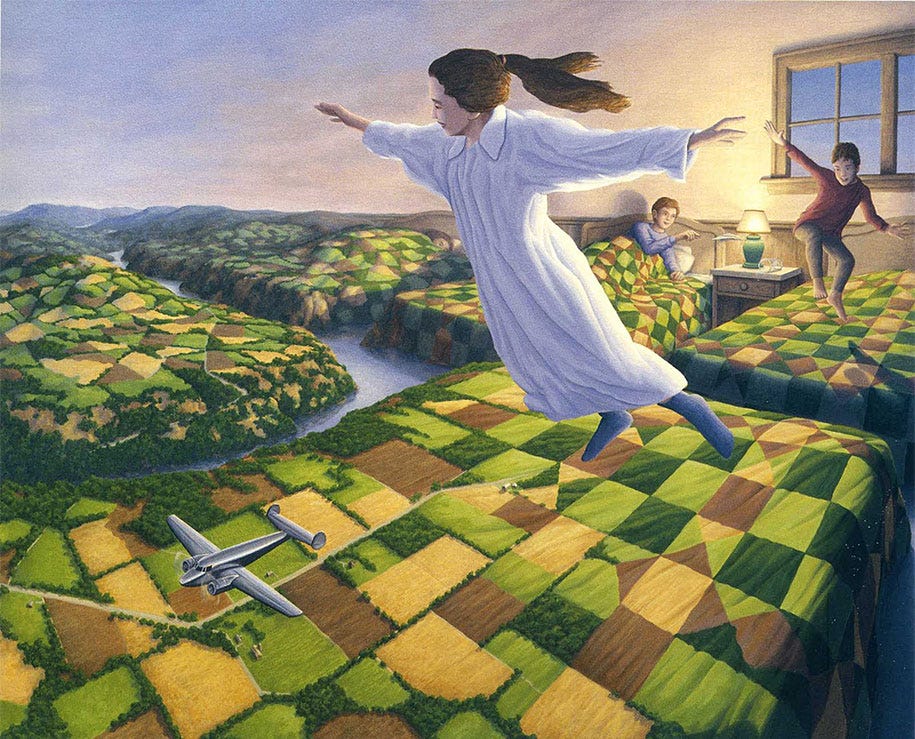 23 Mind-Bending Paintings By Canadian Artist Rob Gonsalves | DeMilked 23 Mind-Bending Paintings By Canadian Artist Rob Gonsalves | DeMilked