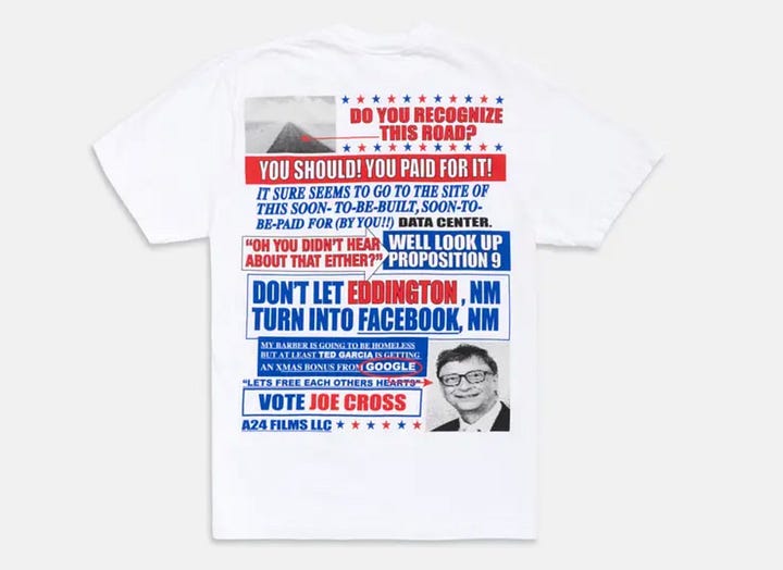 eddington t-shirt graphic