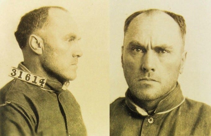 Vicious serial killer Carl Panzram
