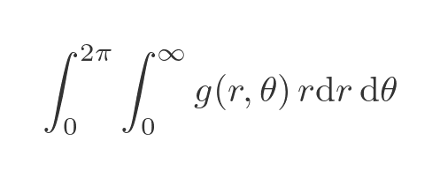 Double integral