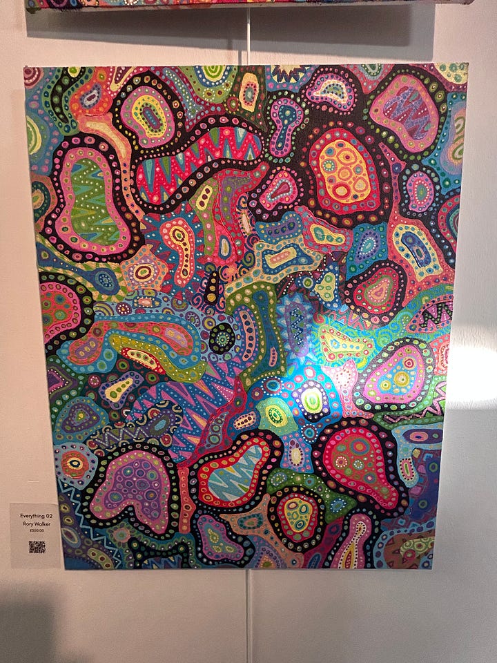 FOR SALE: Part of the Art BRUT Exhibition, June 2025 at Swindon Art Museum.