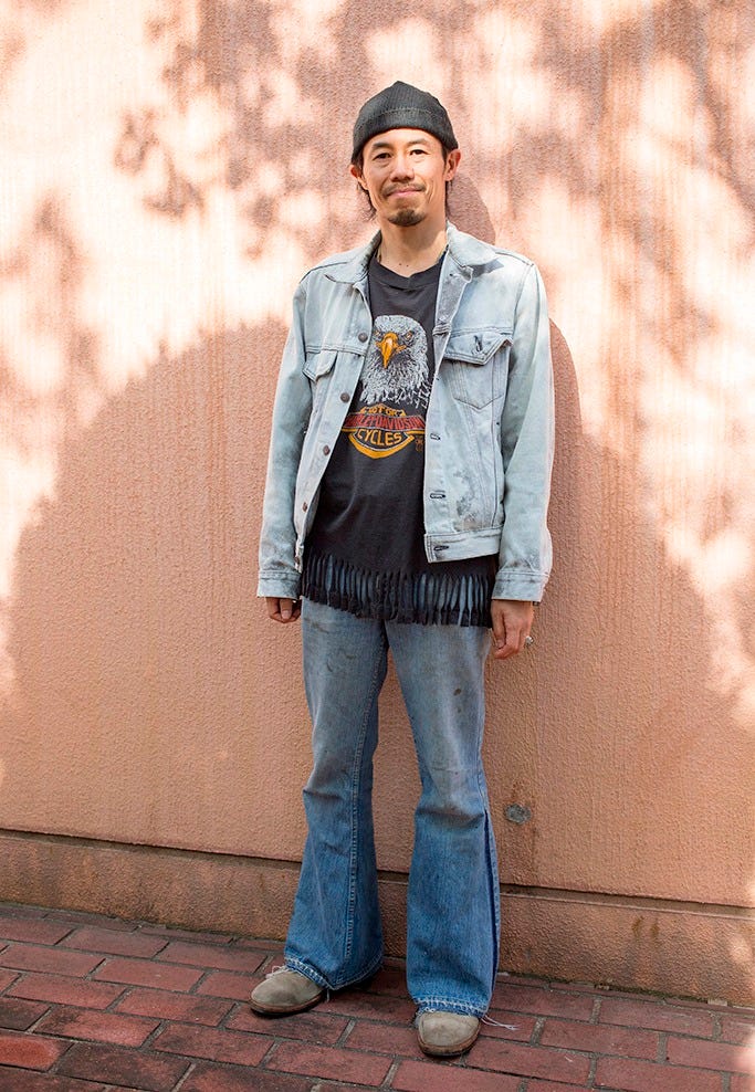 eric kvatek... dispatches — Kiro Hirata at Kapital store… Japan