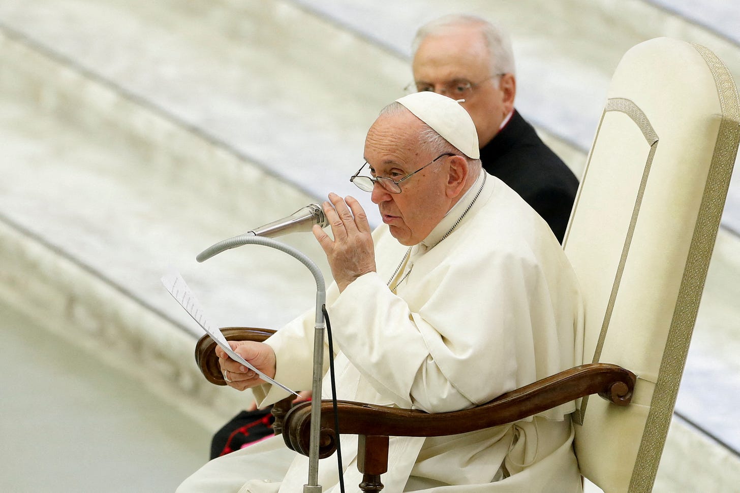 Pope Francis meets with bishops and delegates of the Synodal Path, at the Vatican Pope Francis meets with bishops and delegates of the Synodal Path, at the Vatican