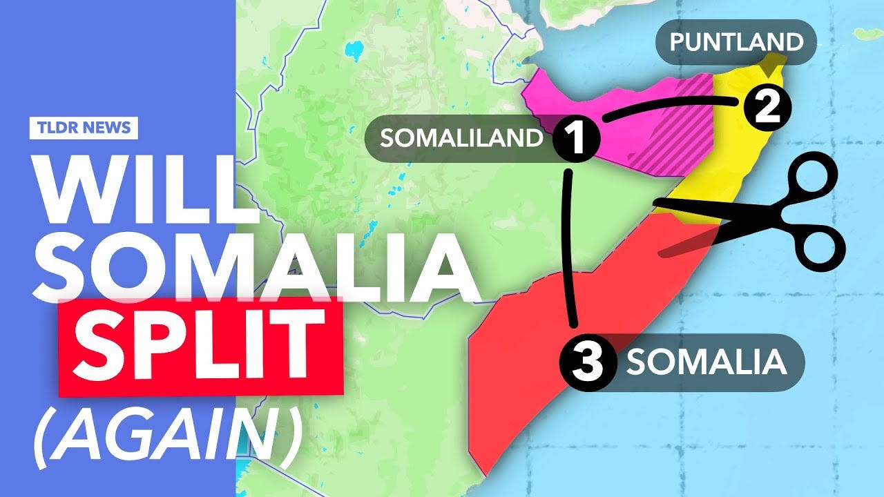 Why Somalia Could be About to Split into Three Countries - YouTube