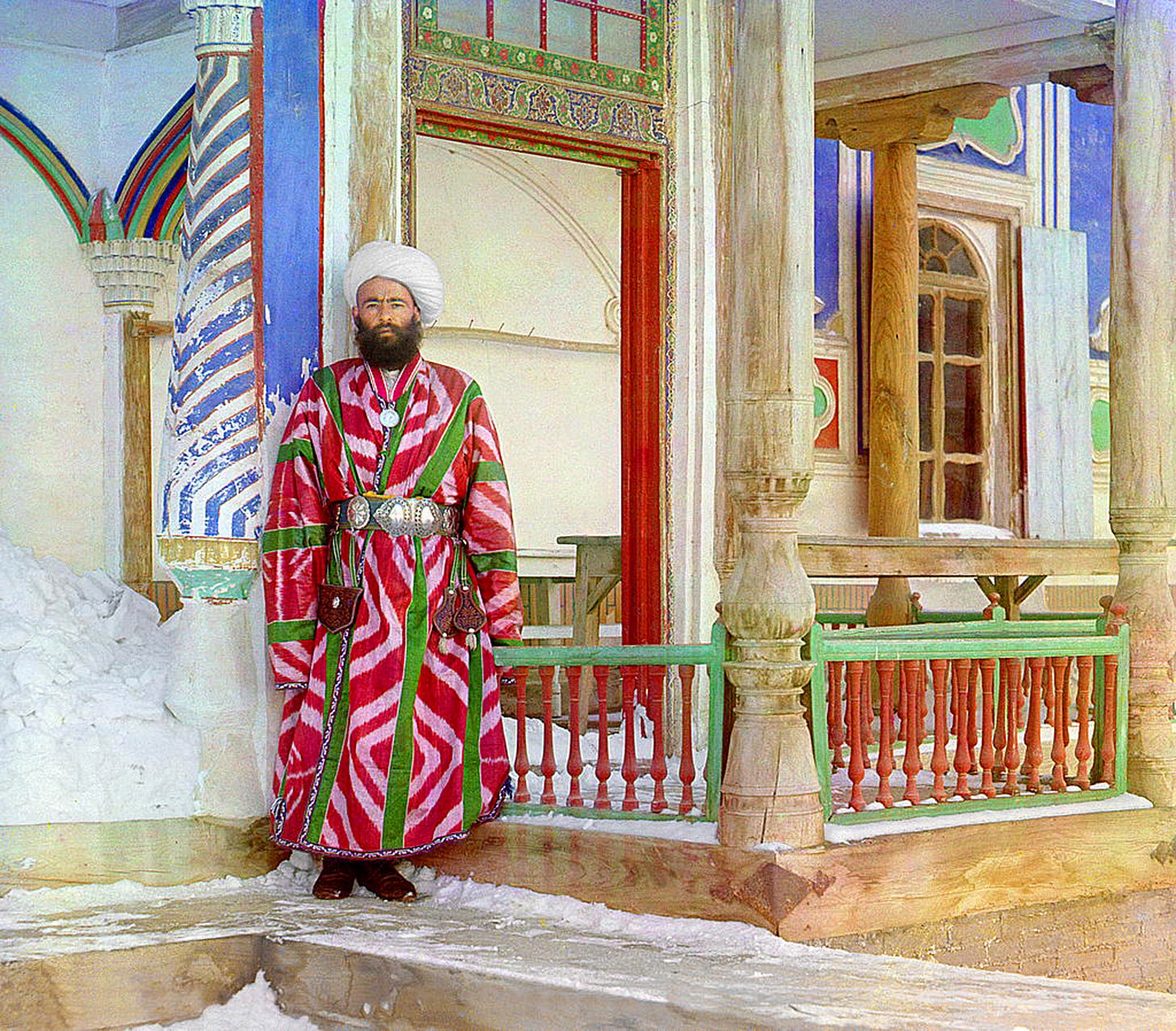 Official of the Bukhara Emirate, a Russian protectorate Official of the Bukhara Emirate, a Russian protectorate