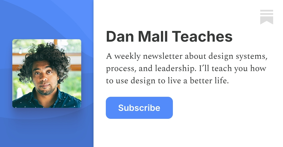 Dan Mall Teaches | Substack