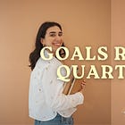 A goals reset (QTR 1 Coaching) 