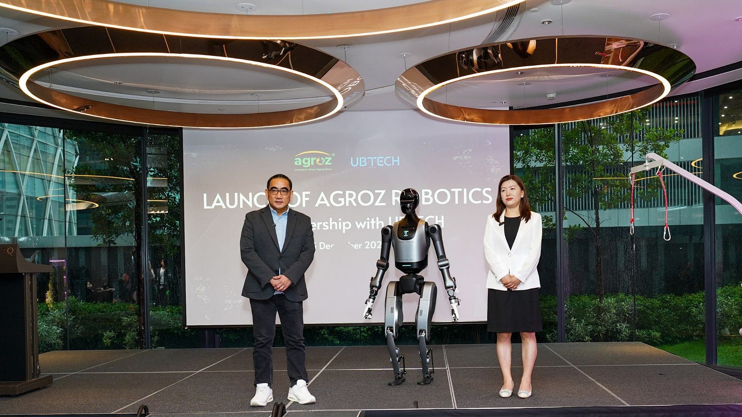 Humanoid robot farmer? Malaysia plans to integrate bots to advance vertical farming