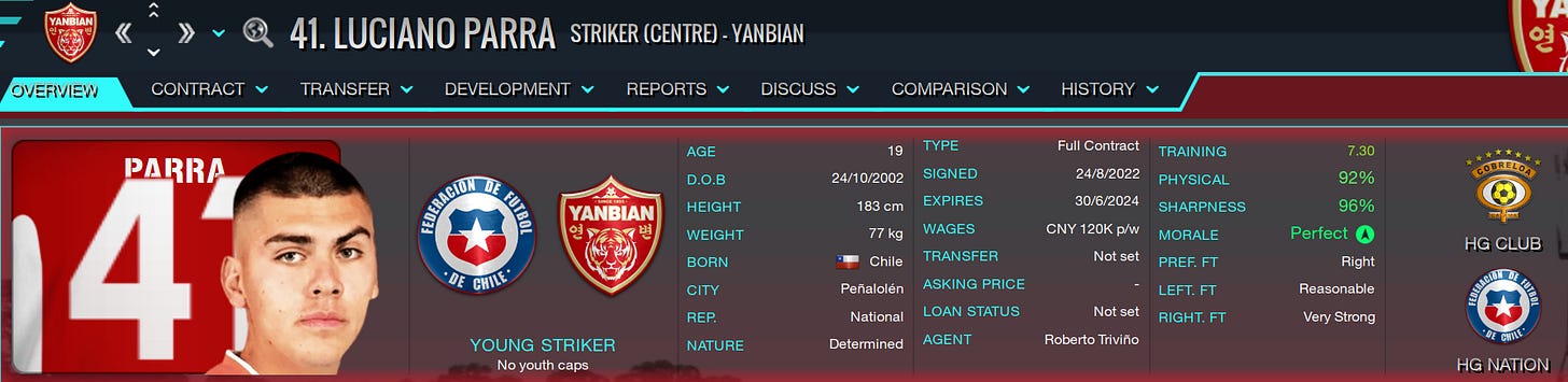 Football Manager 2023 Luciano Parra Football Manager 2023 Luciano Parra