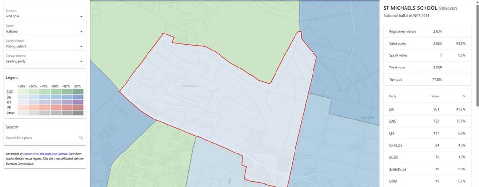 A map of a state A map of a state