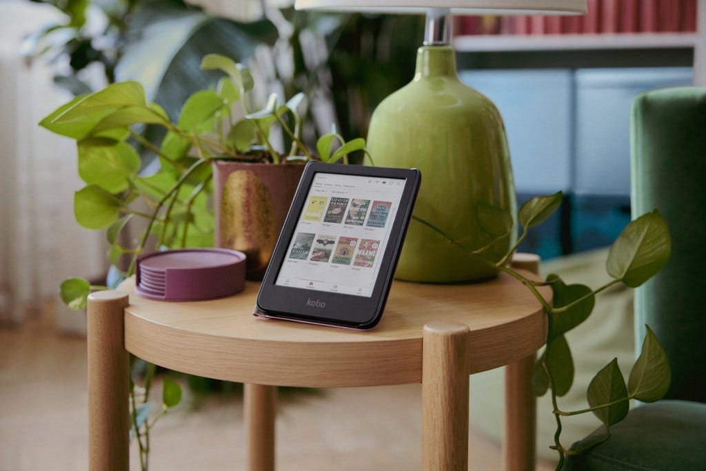 Kobo 彩色閱讀器展示圖|來源:Rakuten Today / Rakuten Kobo Kobo 彩色閱讀器展示圖|來源:Rakuten Today / Rakuten Kobo