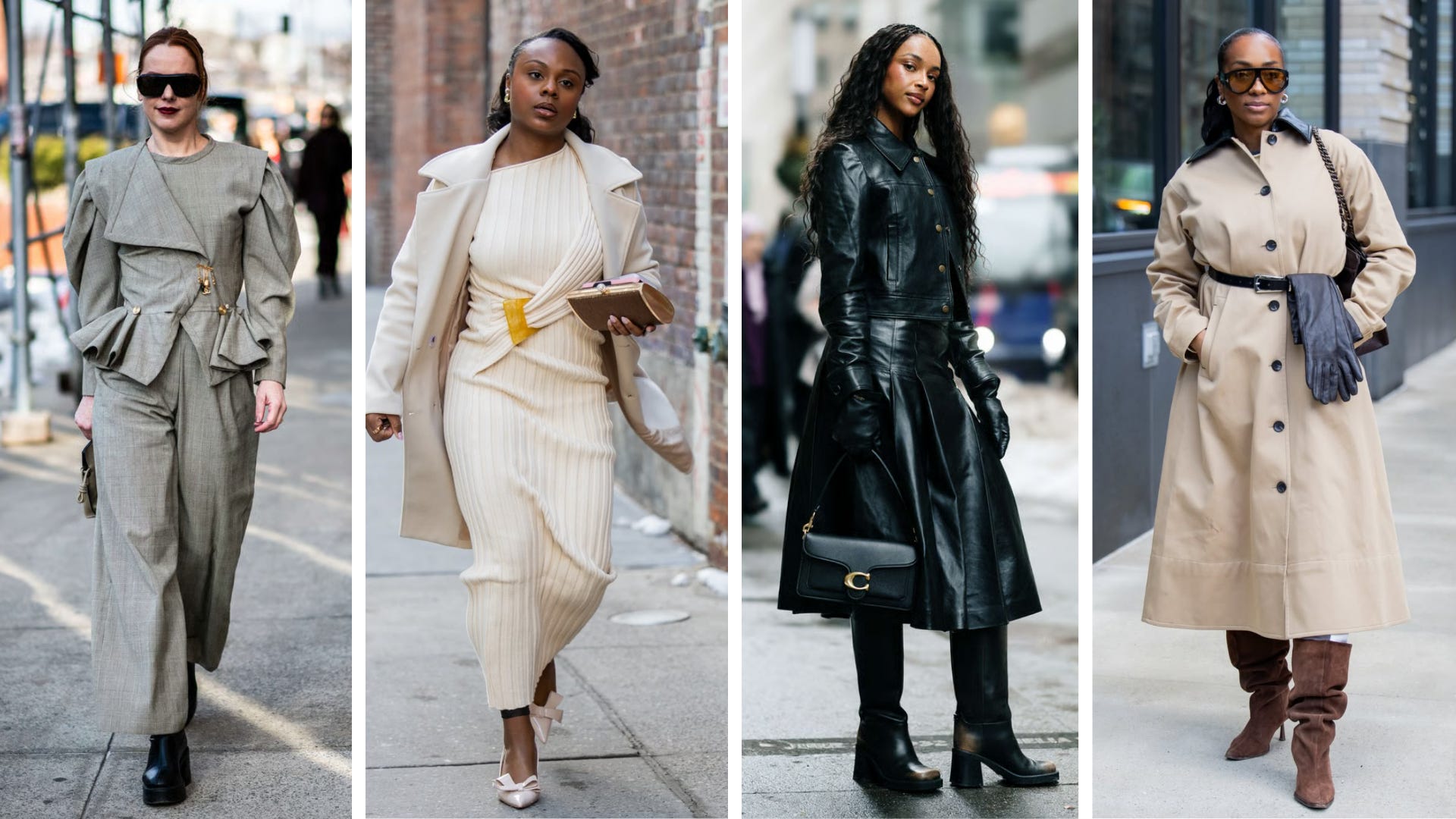 Soft feminine style inspiration with elegant styling and light neutral tones