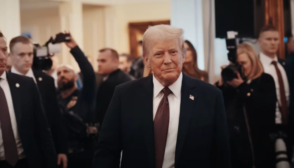 President Donald Trump Announces 100% Tariff On Movies Produced In Foreign Lands