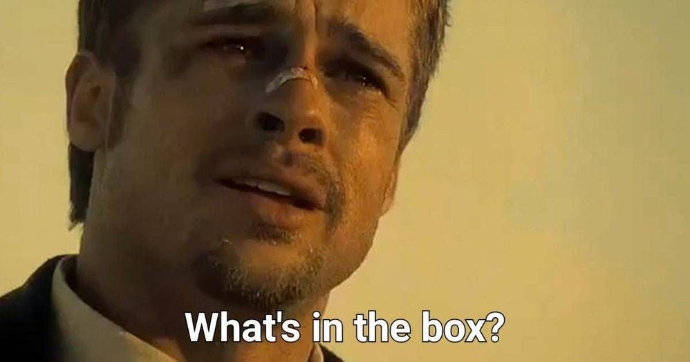 What's in the box?" - David Mills [Se7en] - Samsung Members