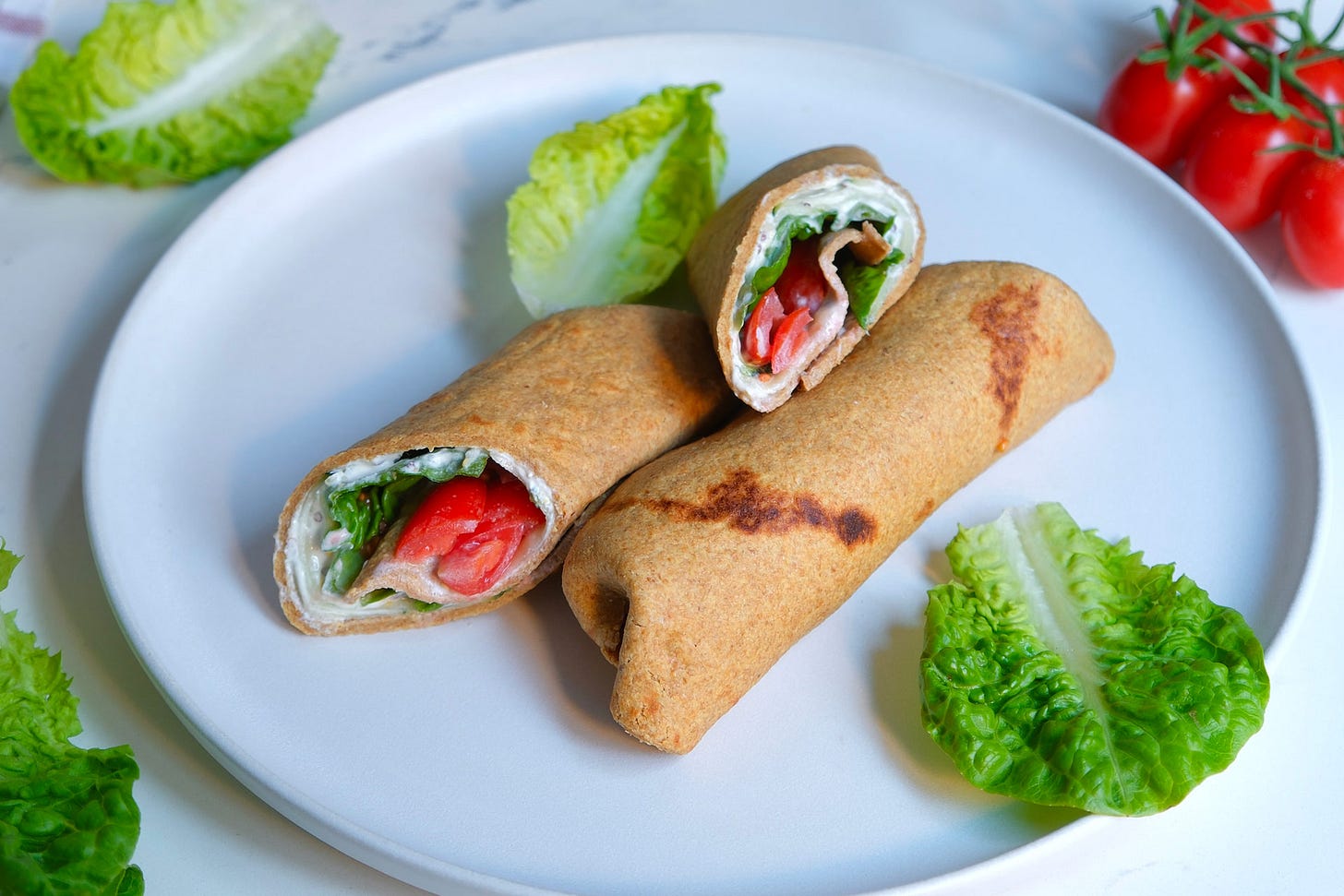 High-Fiber HIgh-Protein Flaxseed Wraps High-Fiber HIgh-Protein Flaxseed Wraps
