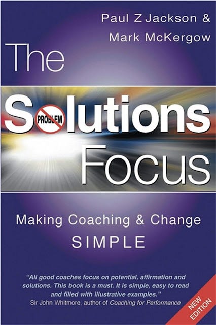 #Libro El enfoque en las soluciones (Mark McKergow) - Compartir 10 ideas