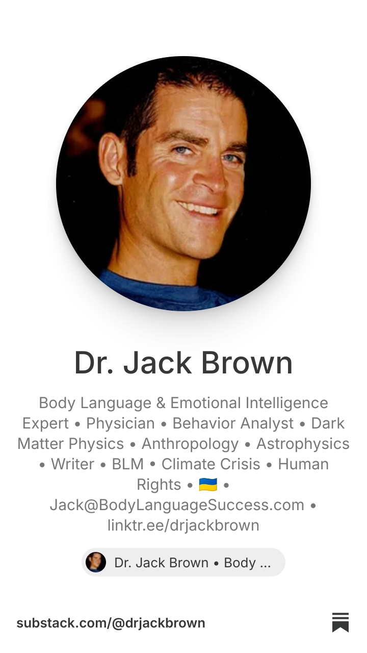 Dr. Jack Brown | Substack