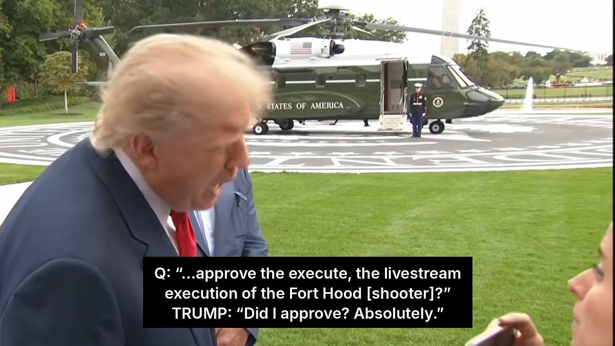 Why Trump Nixed Execution Livestream
