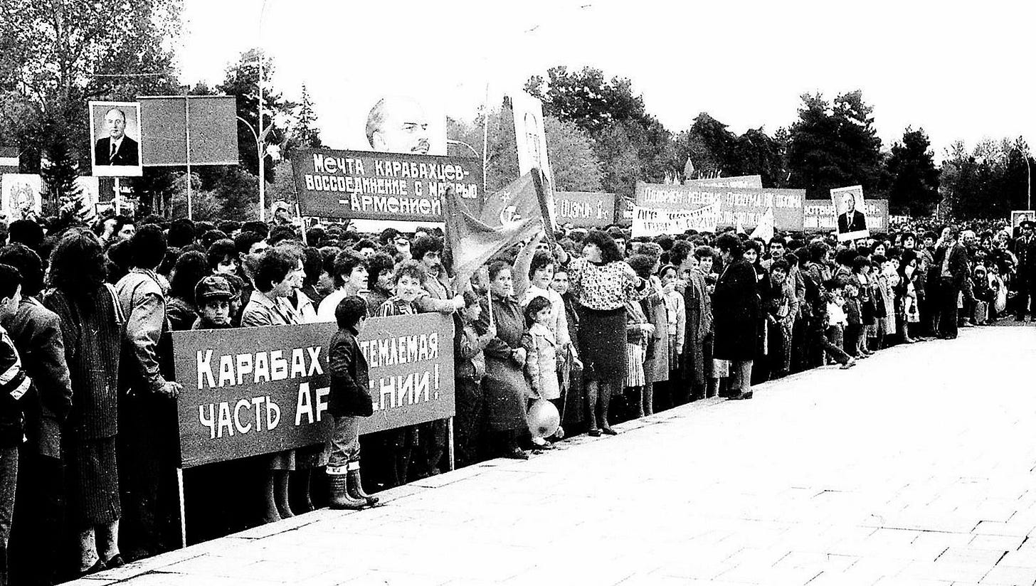 Armenian territorial claims to Karabakh