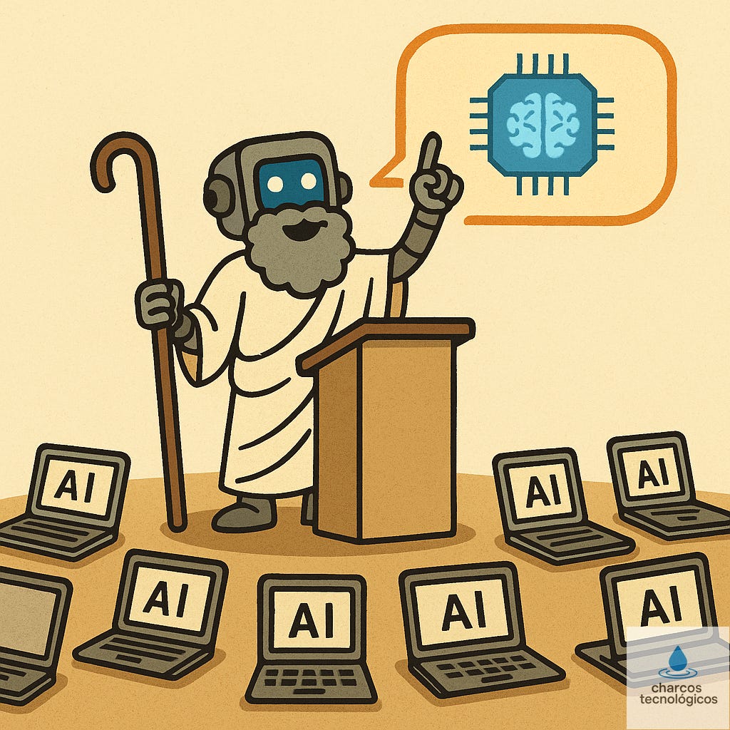 The Hype of Generative AI: Bubble or Technological Religion?