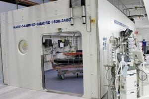 Modern hyperbaric chamber.