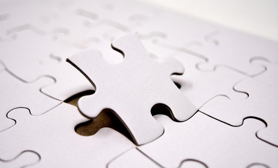 Puzzle, Last Part, Joining Together, Insert, Share