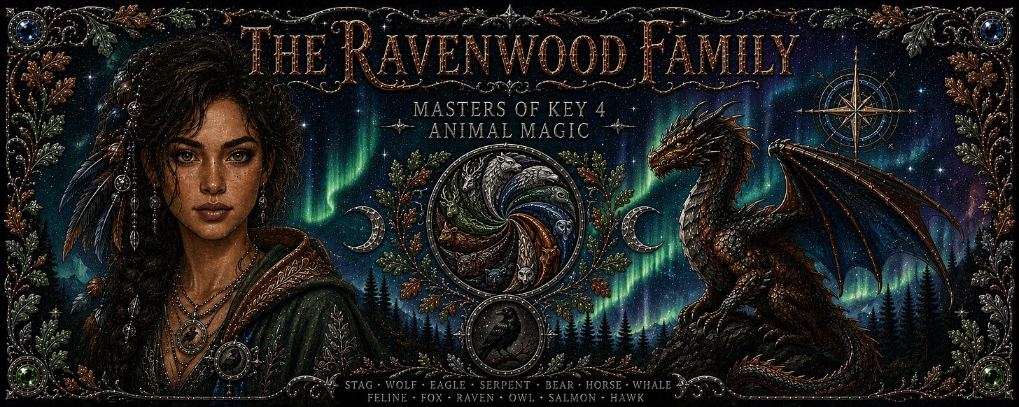 The Ravenwood Family Header Image