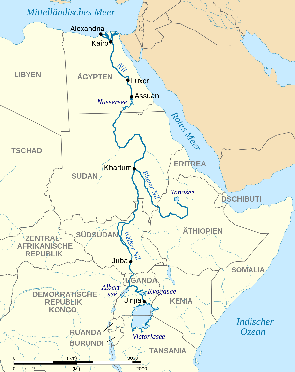 Navigable Rivers In Africa #217: Rivers & Lakes of Africa - UPSC CSE Why Newsletter
