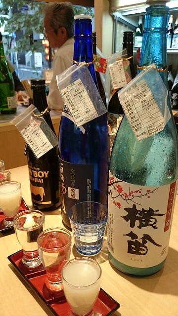Sake Tasting in Daimon Sake Tasting in Daimon