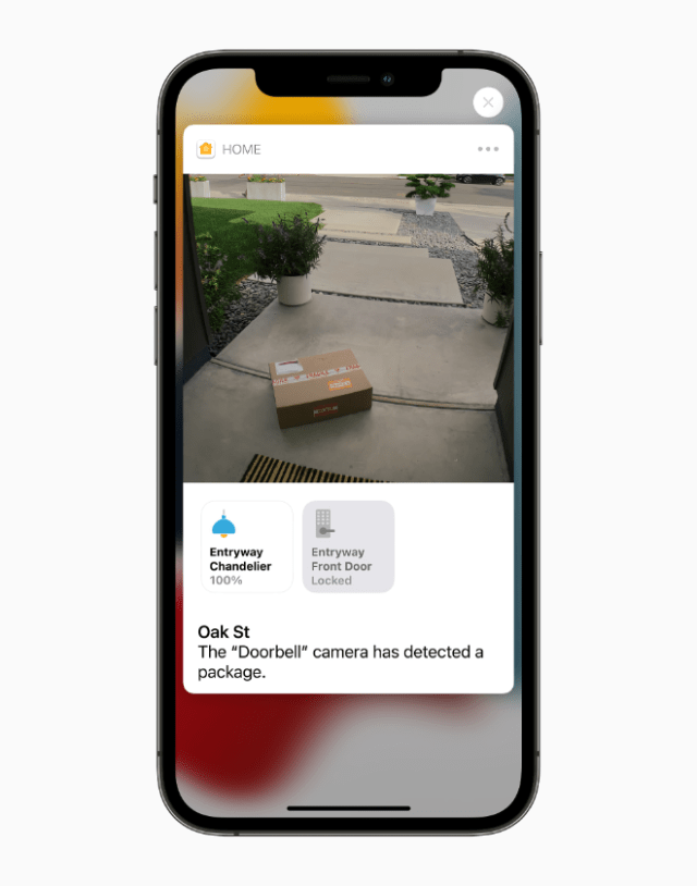 iCloud+ expands built-in support for HomeKit Secure Video, so users can connect more cameras than ever before in the Home app, while giving them end-to-end encrypted storage for home-security video footage that will not count against their storage capacity. iCloud+ expands built-in support for HomeKit Secure Video, so users can connect more cameras than ever before in the Home app, while giving them end-to-end encrypted storage for home-security video footage that will not count against their storage capacity.