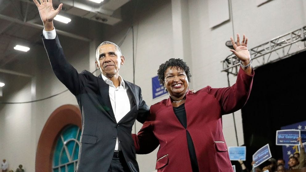 Obama takes aim at Trump, GOP in Georgia speech, urges voters there to 'be  unafraid' - ABC News