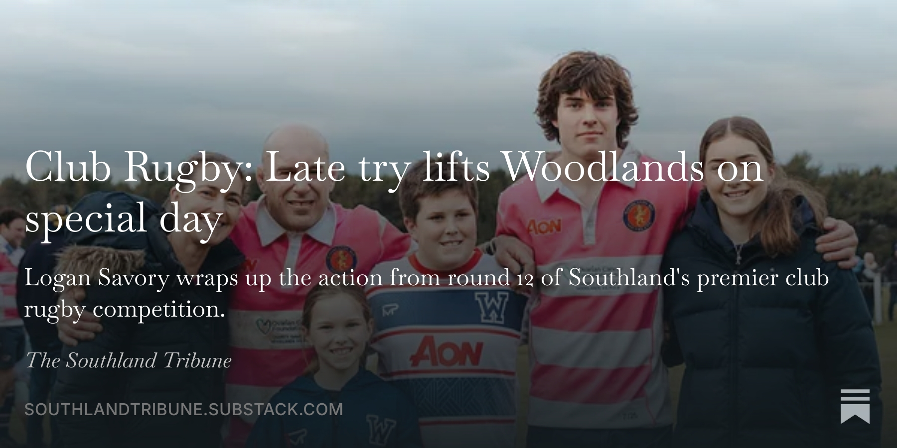 Club Rugby: Late try lifts Woodlands on special day