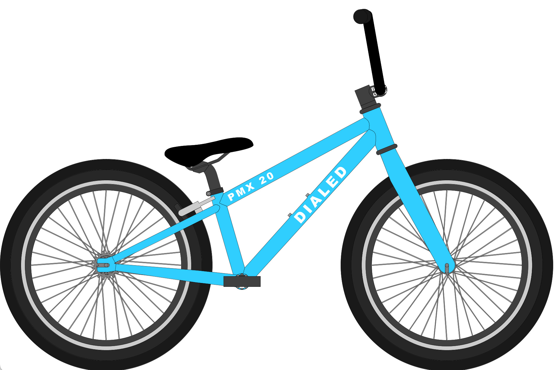 Designing the ultimate pump track race bike