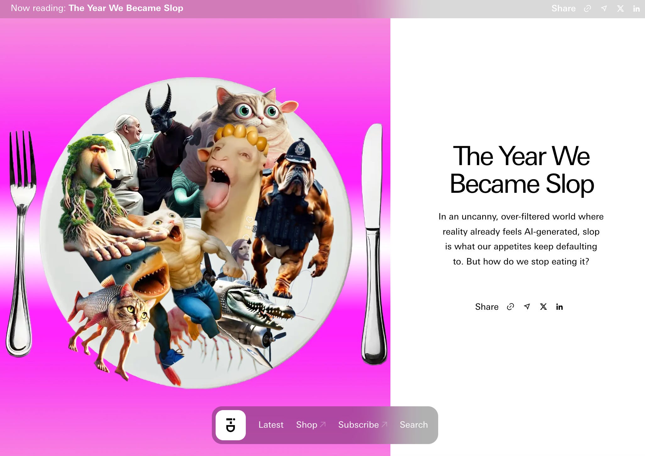 The year we became slop - by Amy Francombe - amy_coded