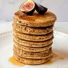 Healthy High Fiber Pancakes for Metabolic Health + Blood Sugar Balance 