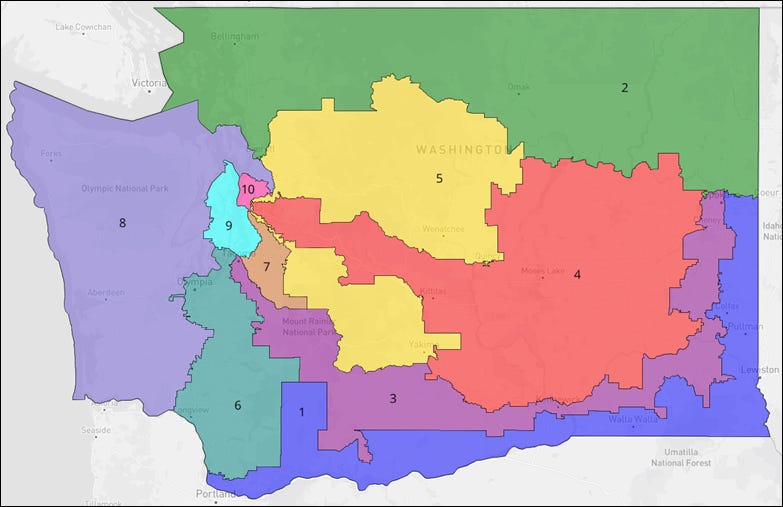 A map of different colored states

AI-generated content may be incorrect.