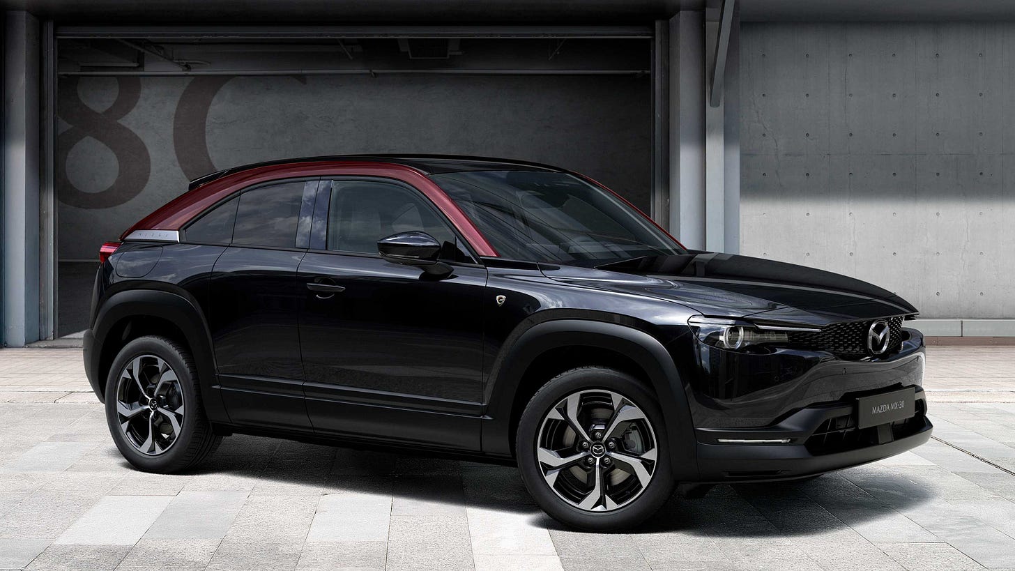 Prueba Mazda MX-30 e-Skyactive R-EV 2025 | Precio y Opinión | Carwow