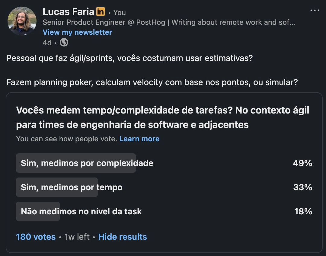 Muitas pessoas fazem estimativas - mas será que todas estão fazendo bom uso destes dados? Muitas pessoas fazem estimativas - mas será que todas estão fazendo bom uso destes dados?