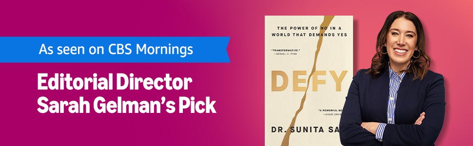 Editorial Director Sarah Gelman's Pick