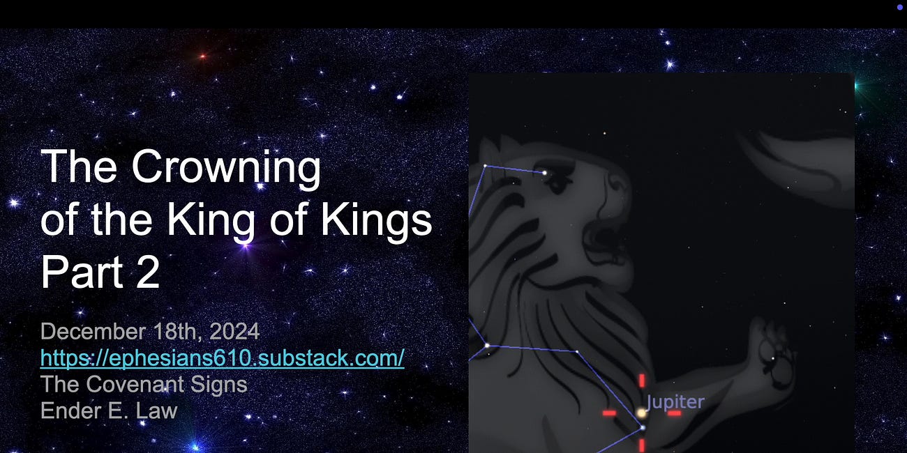 The Crowning of the King of Kings