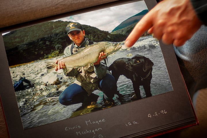 Brown trout from New Zealand.