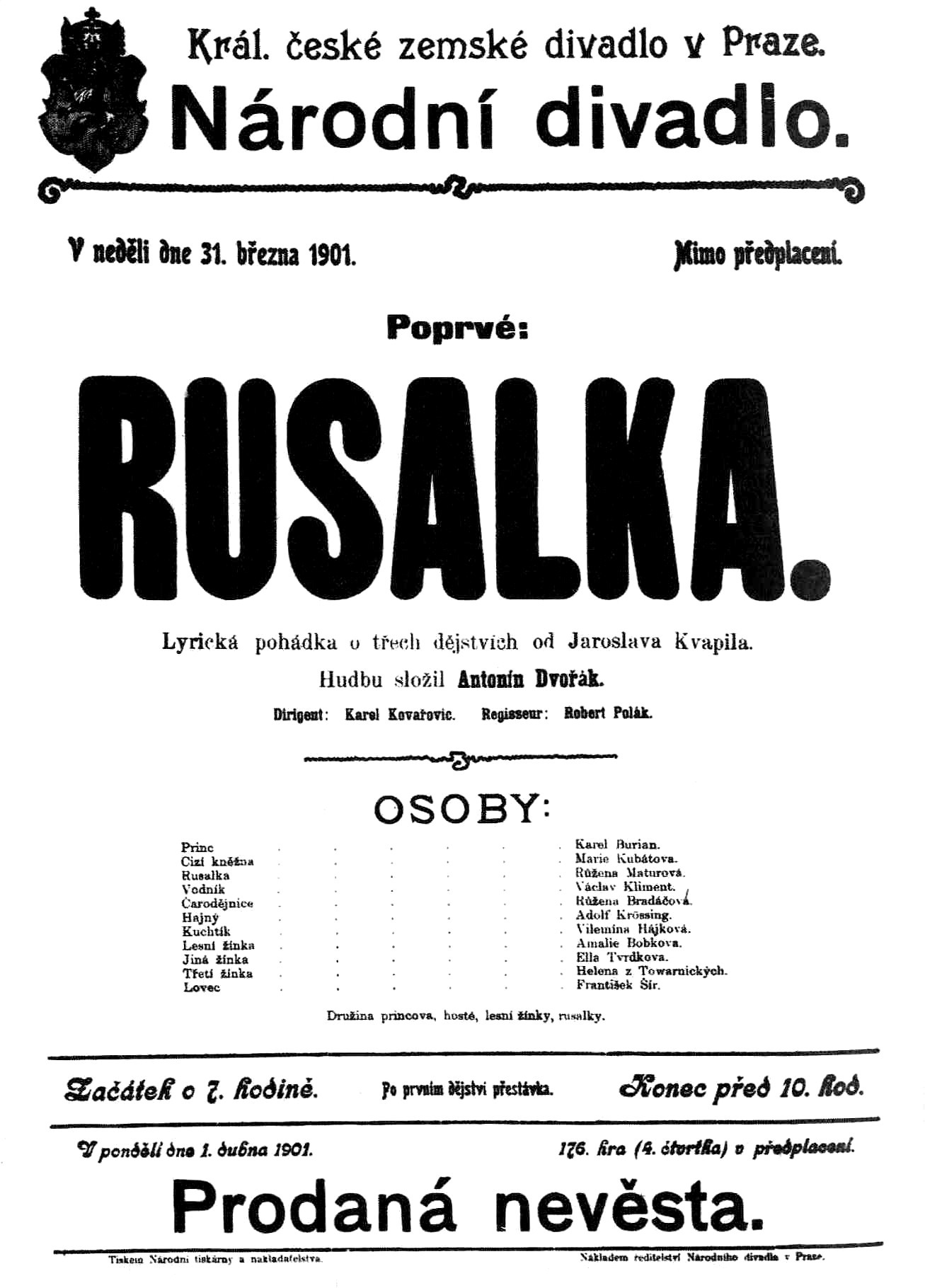 Rusalka (opera) - Wikipedia