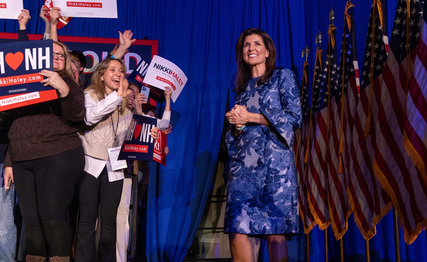 Nikki Haley Vows to Fight On Against Trump After New Hampshire Loss - The  New York Times