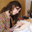 The modern embroiderer's avatar