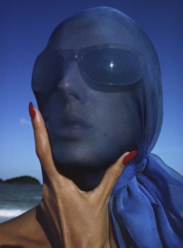 <span class="title">Tilly Tizzani with Blue Scarf, Antigua, West Indies<span class="title_comma">, </span></span><span class="year">1963</span>