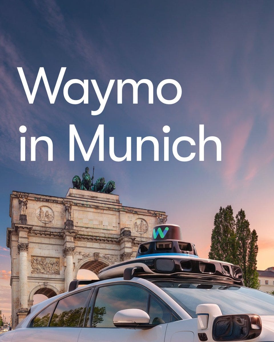 Waymo bringt autonomes Robotaxi nach München