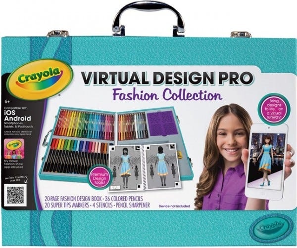 crayola virtual deisgn pro fashion collection review images 2014 hot holiday toys crayola virtual deisgn pro fashion collection review images 2014 hot holiday toys