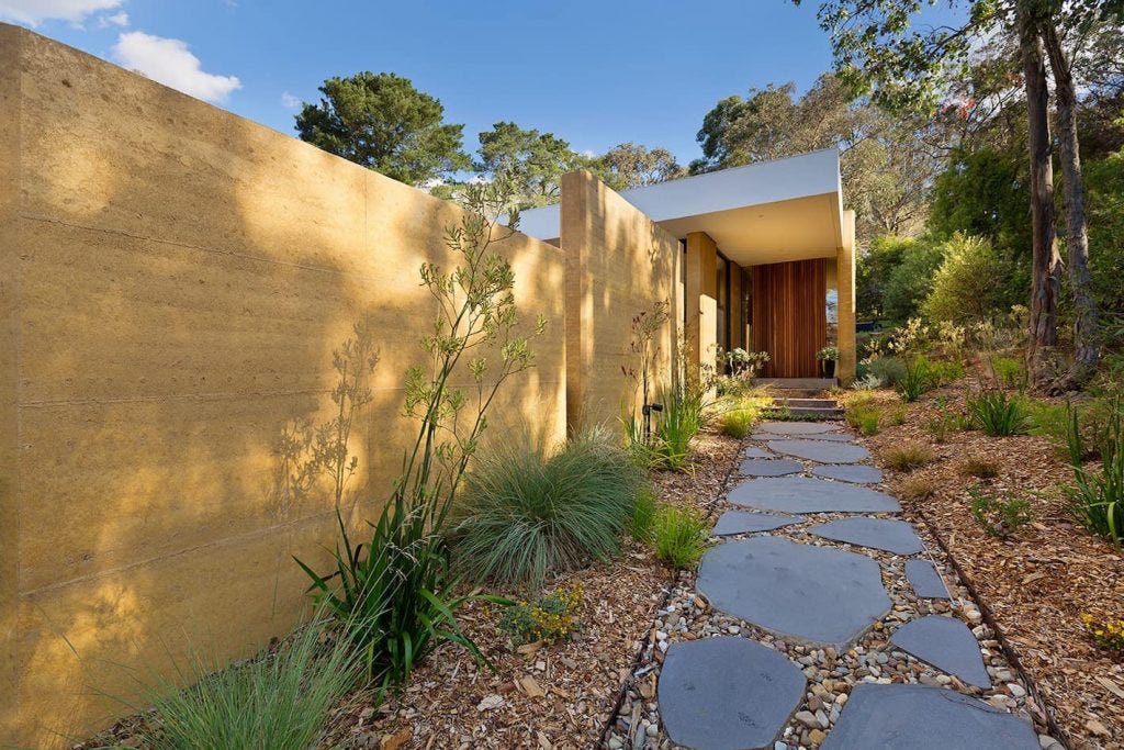 rammed earth