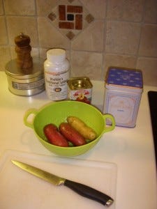 Supplies for the traveling foodie. Just add butter.